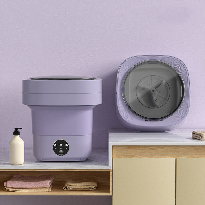 Portable Mini Washing Machine – Foldable with UV Sterilization