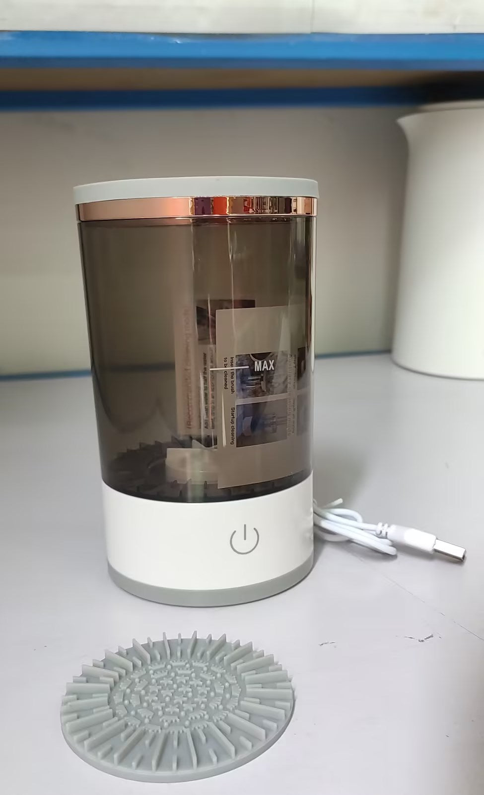 Electric Makeup Brush Cleaner Machine – USB Rechargeable