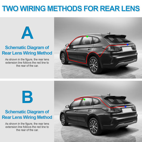 3-Lens Dash Cam Pro – 1296P HD WiFi Front, Rear & Interior Camera