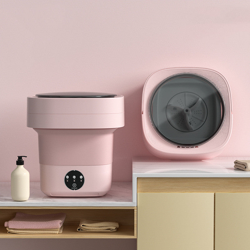 Portable Mini Washing Machine – Foldable with UV Sterilization
