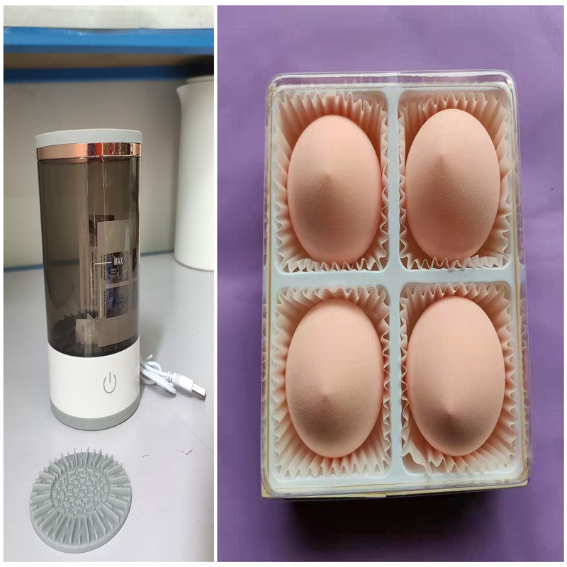 Electric Makeup Brush Cleaner Machine – USB Rechargeable