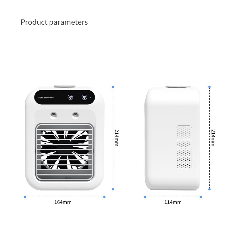 Portable Air Cooler Fan – USB Mini Personal Air Conditioner