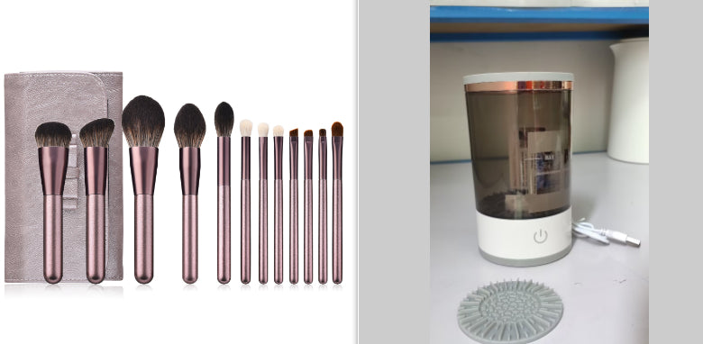 Electric Makeup Brush Cleaner Machine – USB Rechargeable