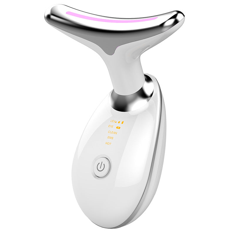 EMS Neck Lifting Massager – Microcurrent Wrinkle Remover & LED Therapy