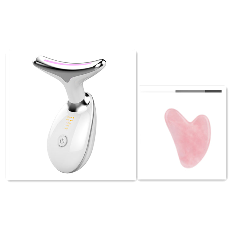 EMS Neck Lifting Massager – Microcurrent Wrinkle Remover & LED Therapy