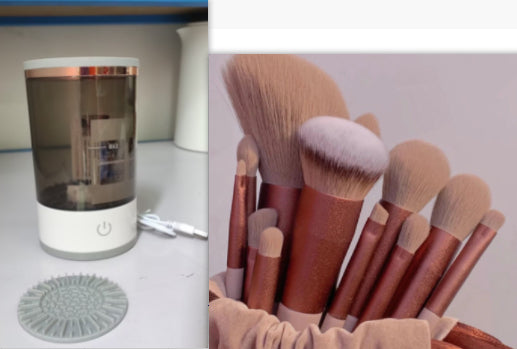 Electric Makeup Brush Cleaner Machine – USB Rechargeable