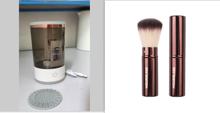 Electric Makeup Brush Cleaner Machine – USB Rechargeable