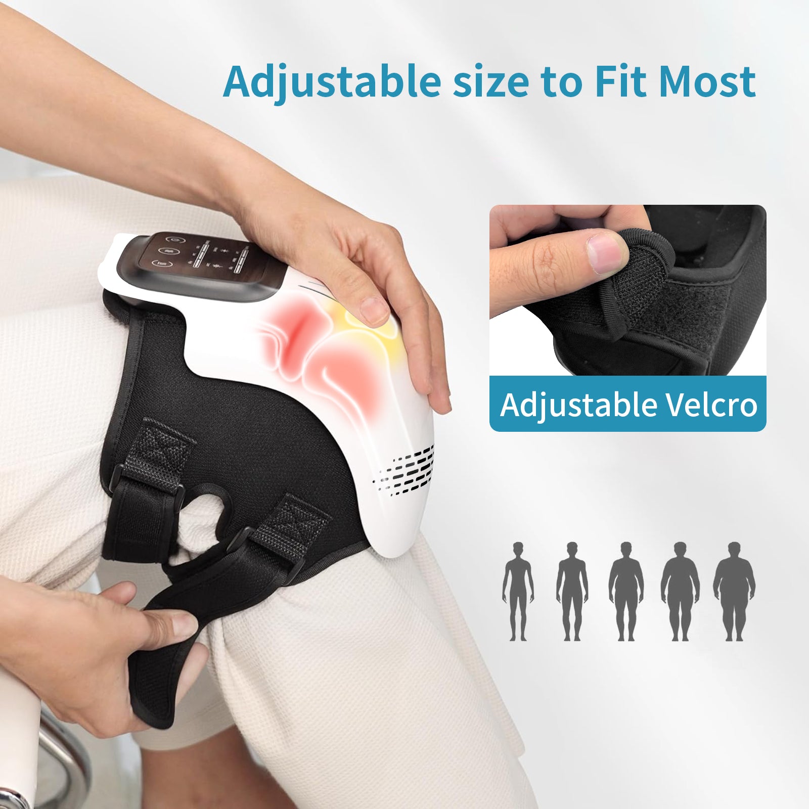 Electric Knee Massager – Infrared Heating & Vibration Pain Relief