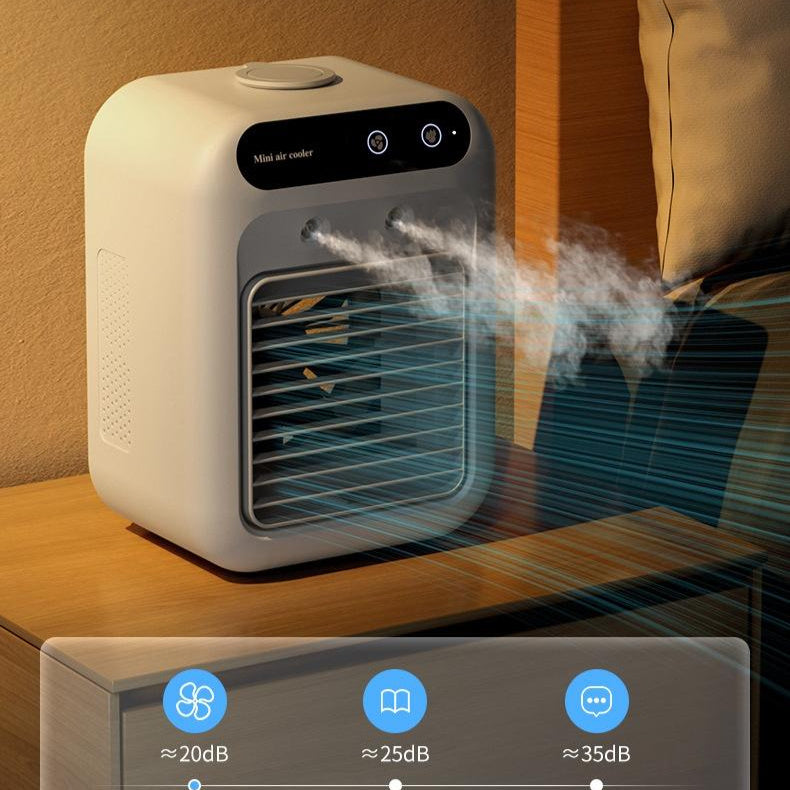 Portable Air Cooler Fan – USB Mini Personal Air Conditioner