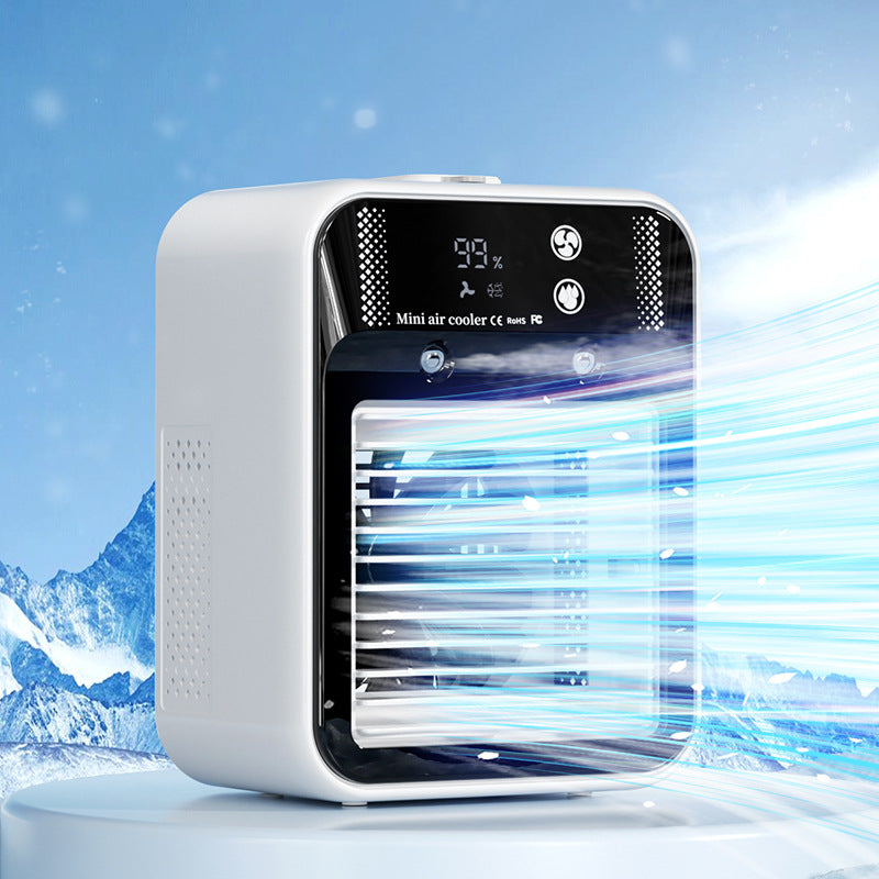 Portable Air Cooler Fan – USB Mini Personal Air Conditioner