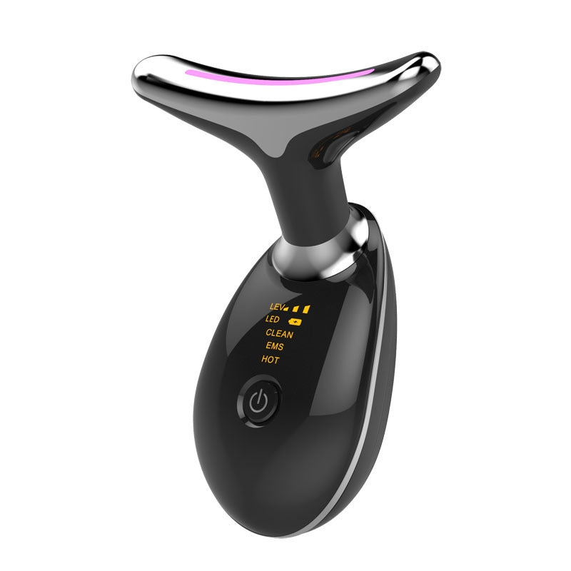 EMS Neck Lifting Massager – Microcurrent Wrinkle Remover & LED Therapy