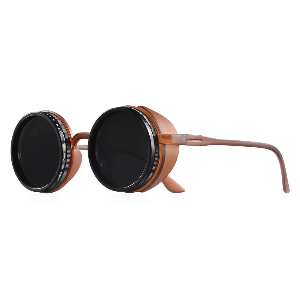 ND9 Steampunk Polarized Sunglasses – Adjustable Dimming UV400