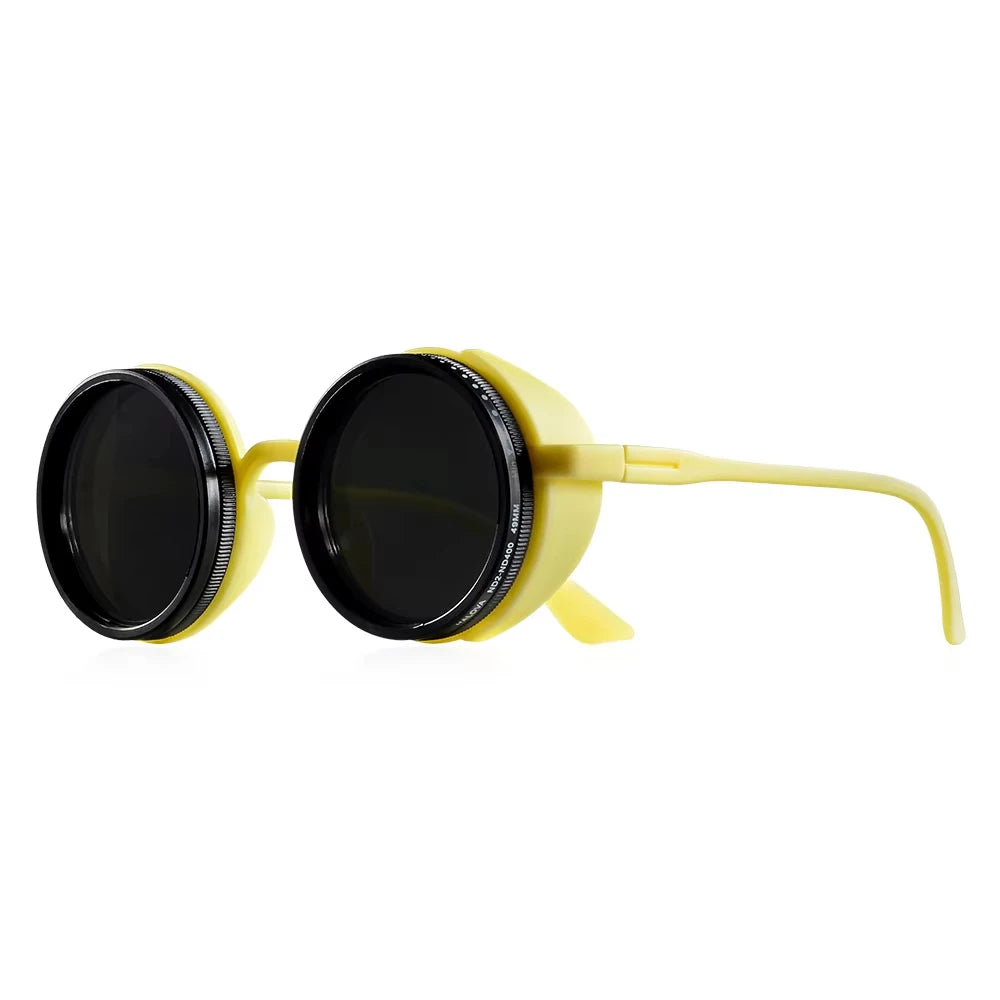 ND9 Steampunk Polarized Sunglasses – Adjustable Dimming UV400
