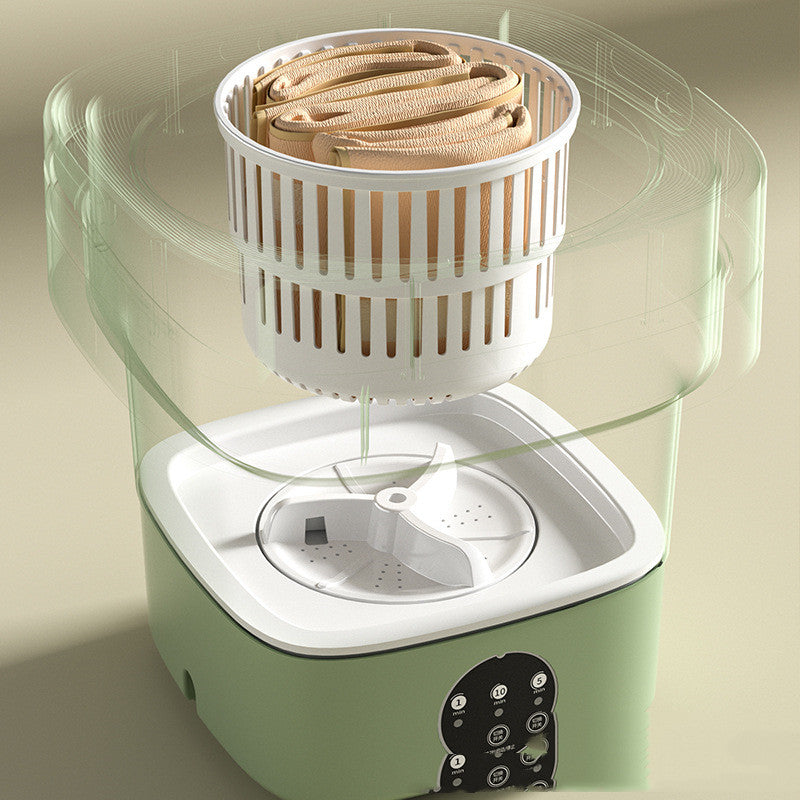 Portable Mini Washing Machine – Foldable with UV Sterilization