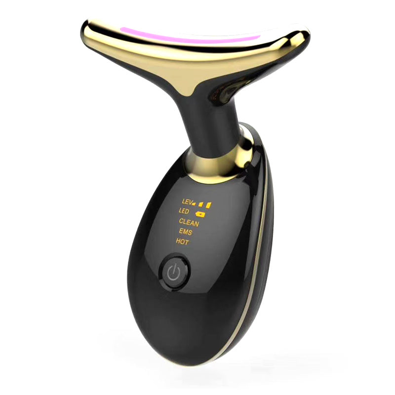 EMS Neck Lifting Massager – Microcurrent Wrinkle Remover & LED Therapy