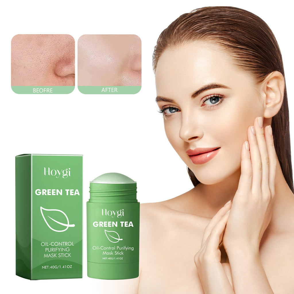 Green Tea Cleansing Mask Stick – Deep Pore Purifying Face Mask
