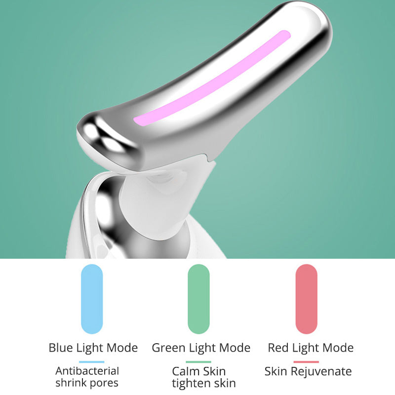 EMS Neck Lifting Massager – Microcurrent Wrinkle Remover & LED Therapy