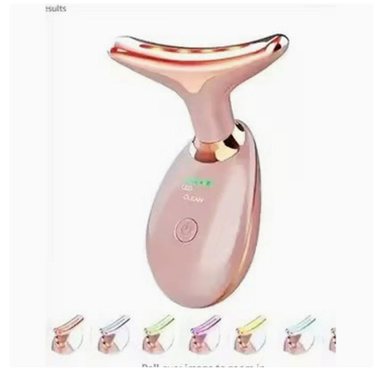 EMS Neck Lifting Massager – Microcurrent Wrinkle Remover & LED Therapy