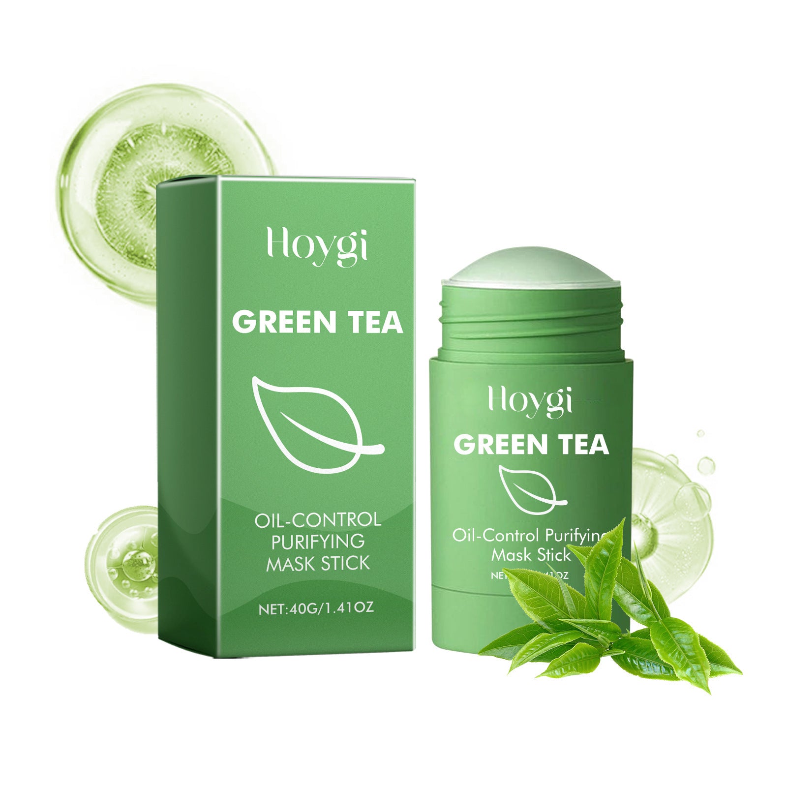 Green Tea Cleansing Mask Stick – Deep Pore Purifying Face Mask