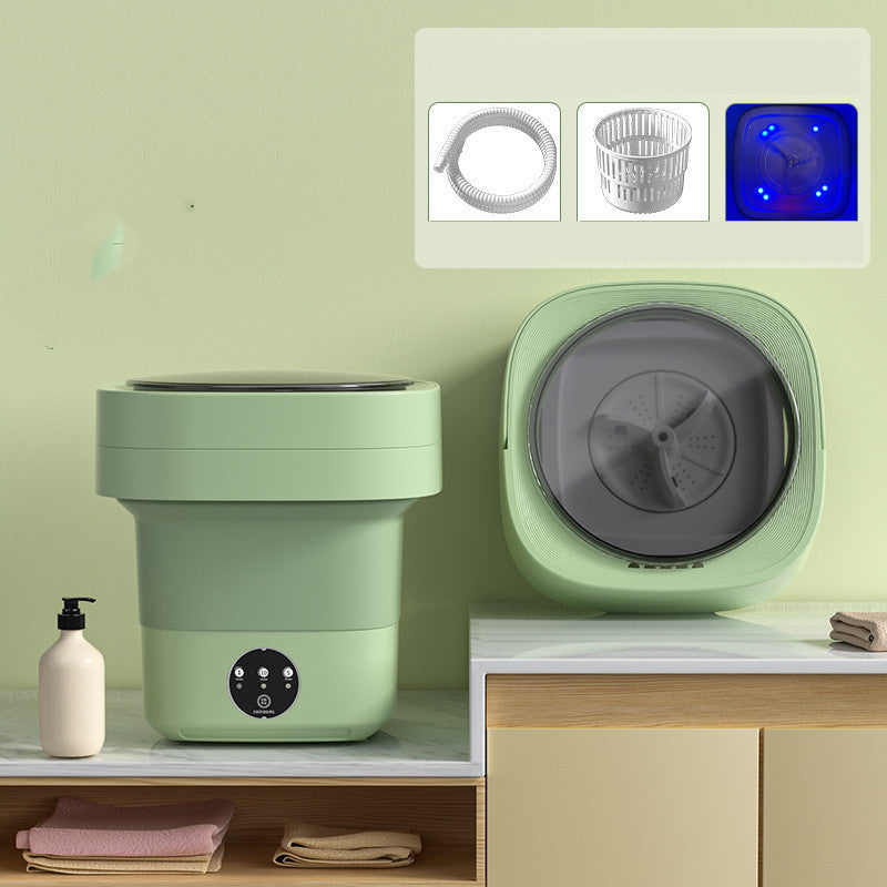 Portable Mini Washing Machine – Foldable with UV Sterilization