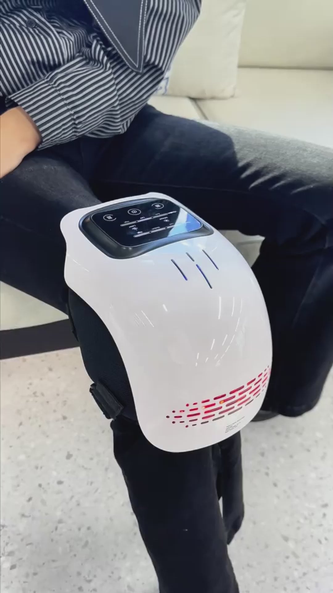 Electric Knee Massager – Infrared Heating & Vibration Pain Relief